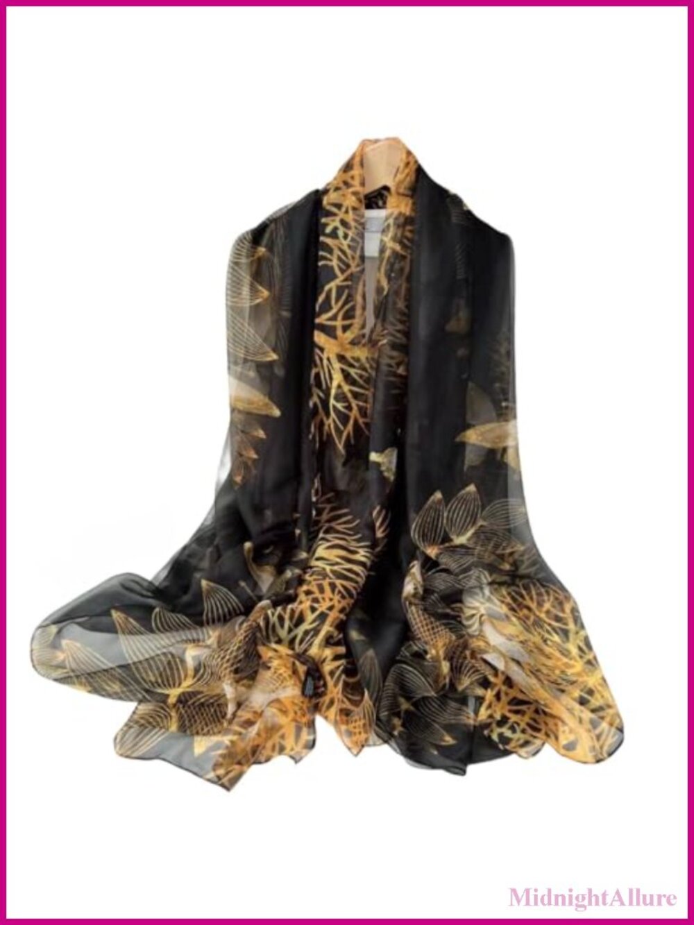 Silk Feeling Scarf Shawl Wrap Lightweight Large for Women